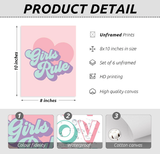 Sweet Affirmations Wall Art Set