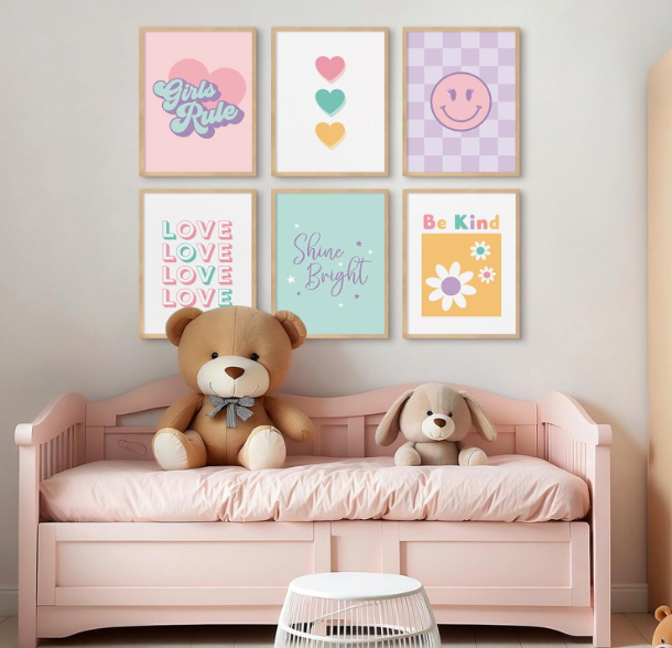 Sweet Affirmations Wall Art Set