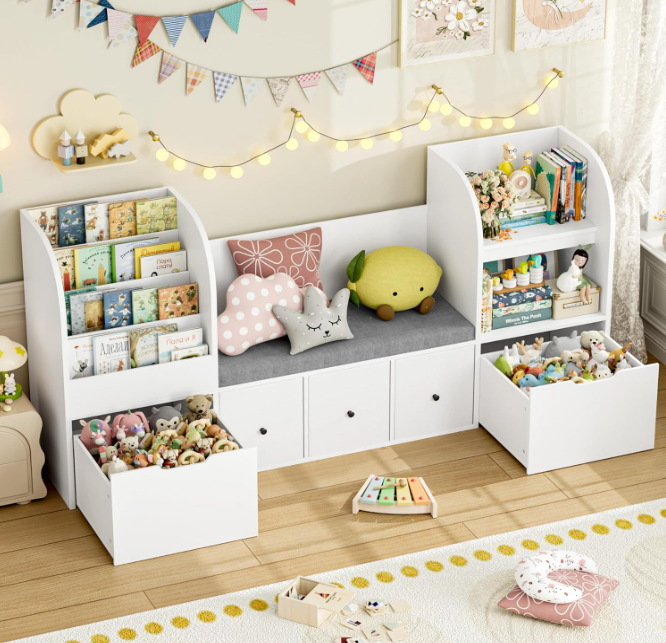 The Hearthside Reading Bench