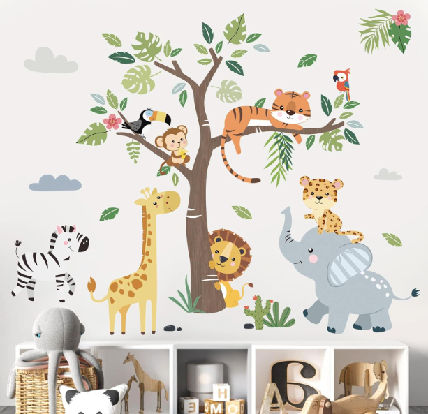 Safari Dreams Wall Decals