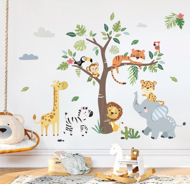 Safari Dreams Wall Decals