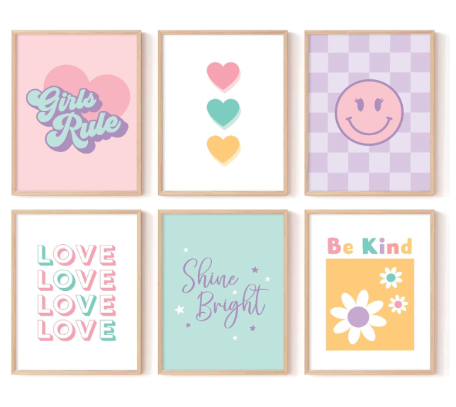 Sweet Affirmations Wall Art Set