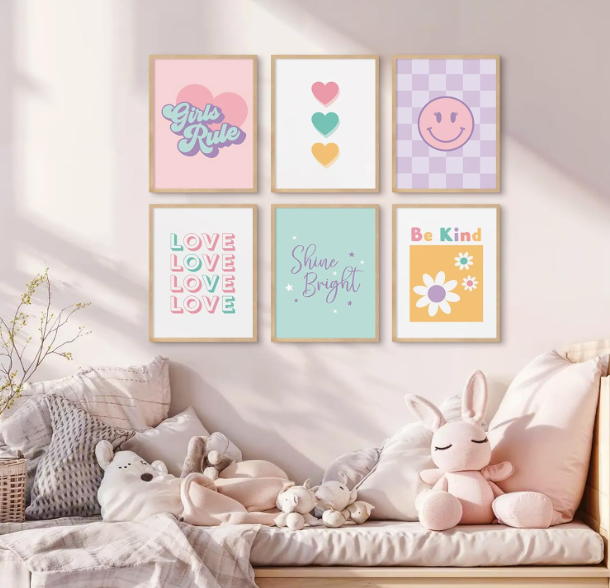 Sweet Affirmations Wall Art Set