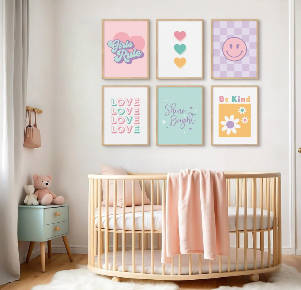 Sweet Affirmations Wall Art Set