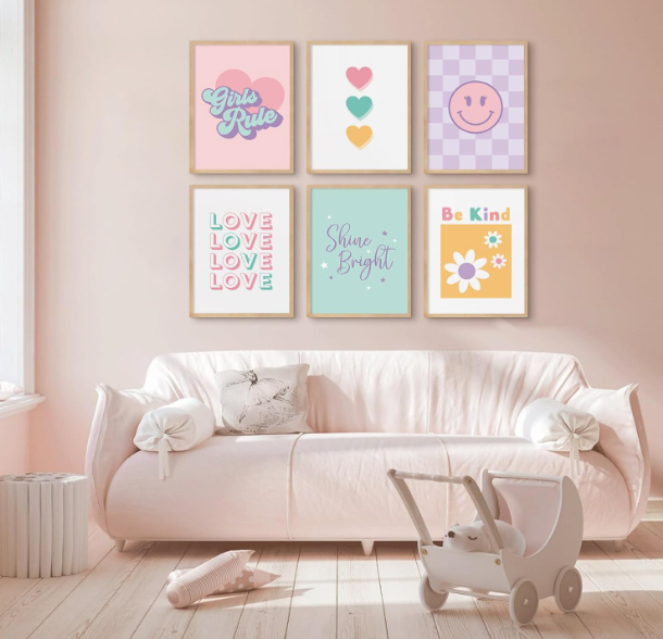 Sweet Affirmations Wall Art Set