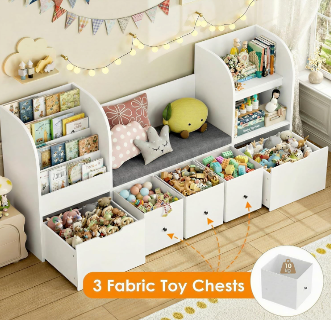 The Hearthside Reading Bench